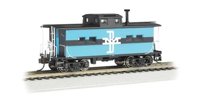 Northeast-Style Steel Cupola Caboose - Ready to Run - Silver Series(R) -- Boston & Maine C-120, HO, Bachmann Industries 16818