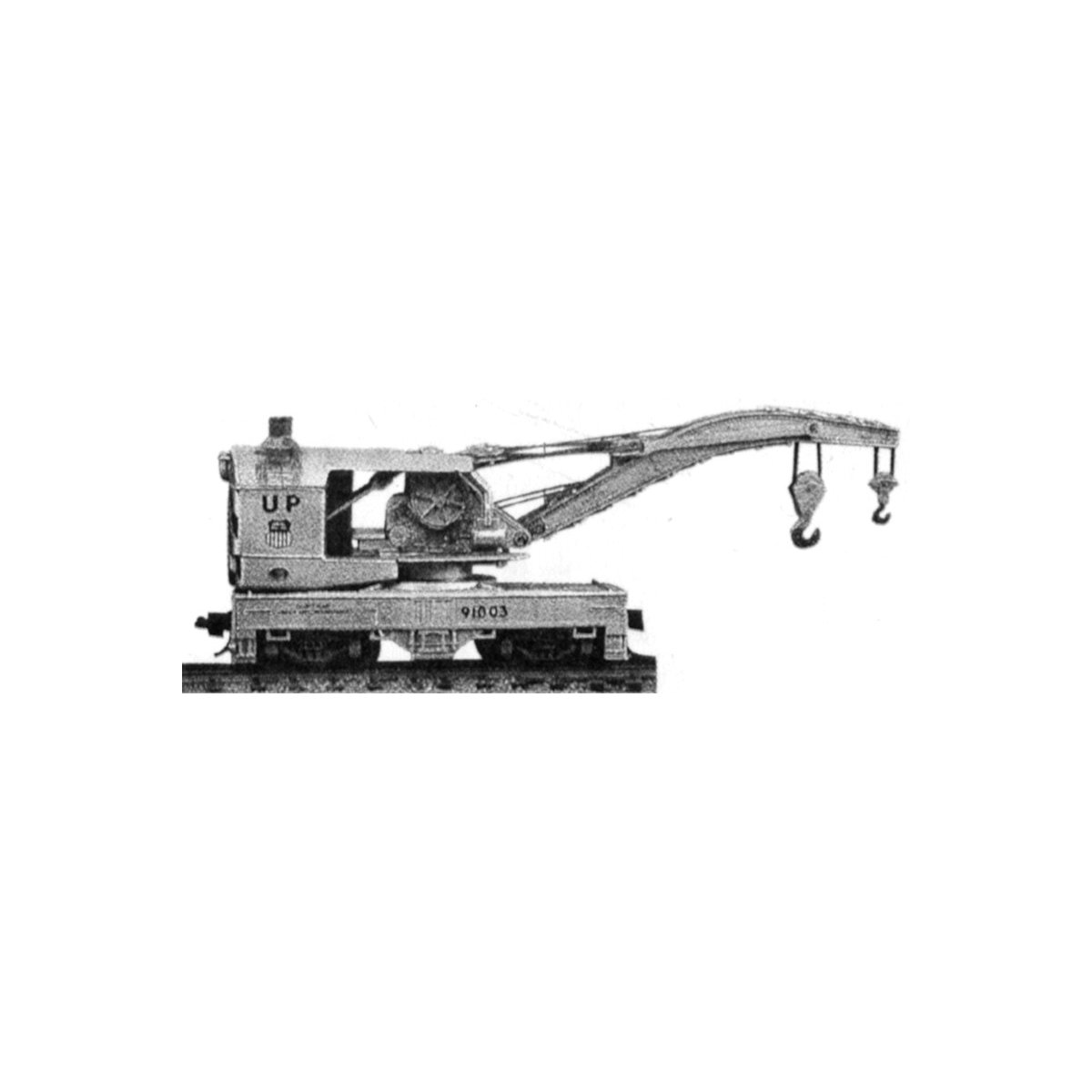 120-Ton Brownhoist Crane -- Kit, N Tichy Train Group 2700