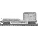 Boom Car Kit -- (Use w/293-2700, sold separately), N, Tichy Train Group 2701