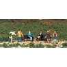 Figures -- People At Leisure pkg(6), HO Bachmann Industries 42339