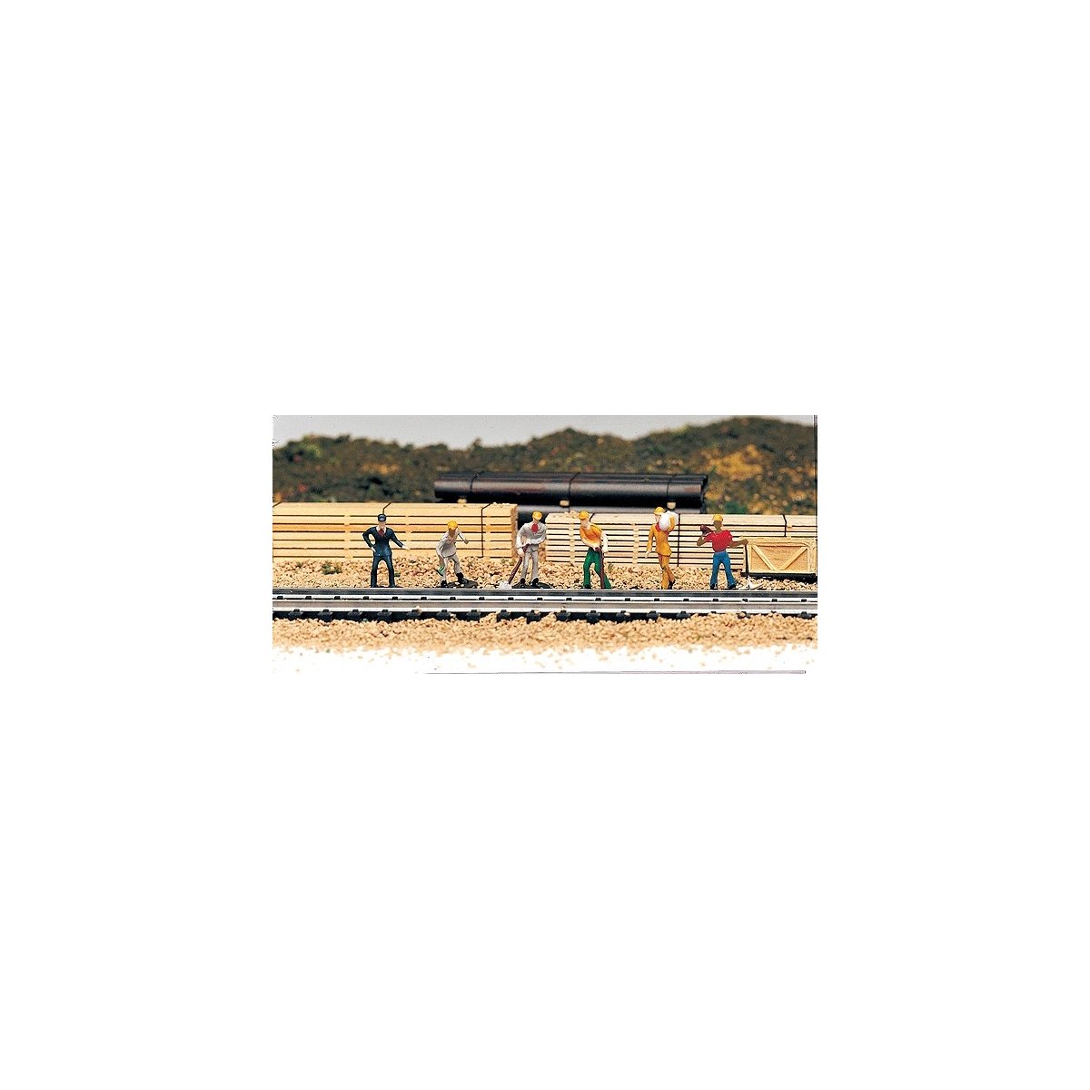 Railroad Personnel -- Train Work Crew pkg(6), HO, Bachmann Industries 42341
