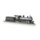 Baldwin 4-6-0 - Standard DC -- Texas & Pacific 316 (black, graphite, gray, tuscan), HO Bachmann Industries 52205
