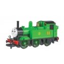 Thomas & Friends(TM) - Standard DC -- Oliver the Steam Locomotive 11 (green), HO, Bachmann Industries 58815