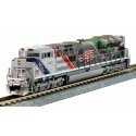EMD SD70ACe with Nose Headlight - Standard DC -- Union Pacific 1943 (Spirit of the Union Pacific), N, Kato USA Inc 1761943