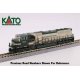 EMD SD70MAC w/Cab Headlight - Standard DC -- Burlington Northern Santa Fe 9647 (Early Merger Warbonnet, cream, green), N Kato US