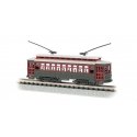 Brill Trolley - Standard DC -- New Orleans - Desire Street (Pullman green, red), N, Bachmann Industries 61086