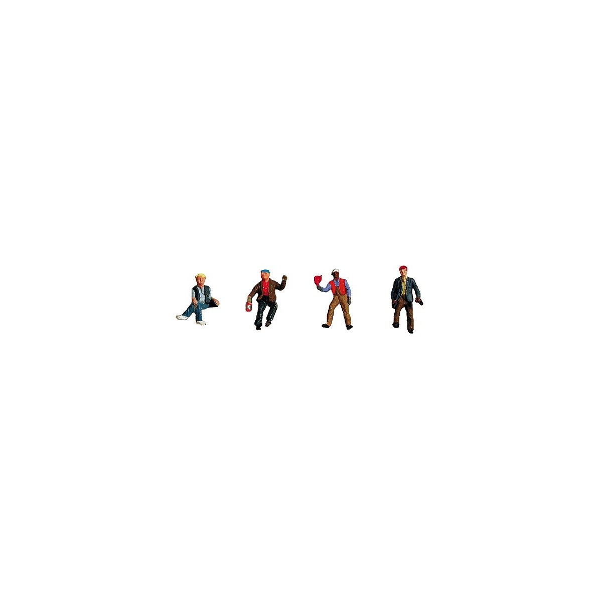 Yard Crew Figure Set, HO, Labelle Industries 7010