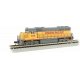 EMD GP40 No Dynamic Brakes - Standard DC -- Union Pacific 508 (Armour Yellow, gray), N Bachmann Industries 63562