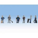 Groundskeepers - Caretakers -- pkg(6), HO, Noch Gmbh & Co 15116