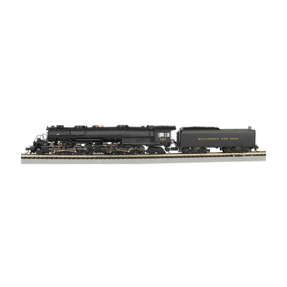 Class EM-1 2-8-8-4 Late Small Dome - Econami Sound and DCC - Spectrum(R) -- Baltimore & Ohio 7623 (black), N, Bachmann Industrie