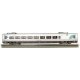 Acela Business Class Coach with Interior Lights - Ready to Run - Spectrum(R) -- Amtrak 3538 (Quiet Car, silver, blue, red), HO B