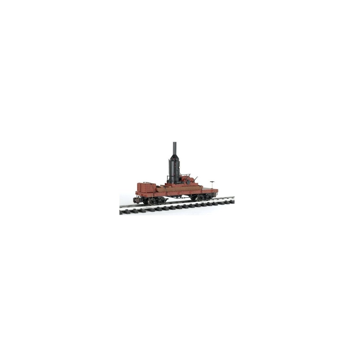 20′ Log Car w/Log Skidder, G Bachmann Industries 95699