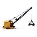 Maintenance-of-Way (MOW) / Work Train Equipment (Unpainted Metal Kit) -- Burro Crane Model 40, 12.5-Ton, HO, Custom Finishing 70