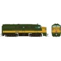 Alco FA1 - Standard DC -- Canadian National 9406 (green, yellow), HO, Rapido Trains Inc 37004