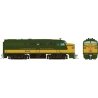Alco FA1 - Standard DC -- Canadian National 9406 (green, yellow), HO Rapido Trains Inc 37004