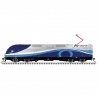 Bombardier ALP-45DP Dual Mode w/LokSound & DCC Master(R) Gold -- Montreal EXO 1360 (Patched, silver, blue, white, black), HO Atl