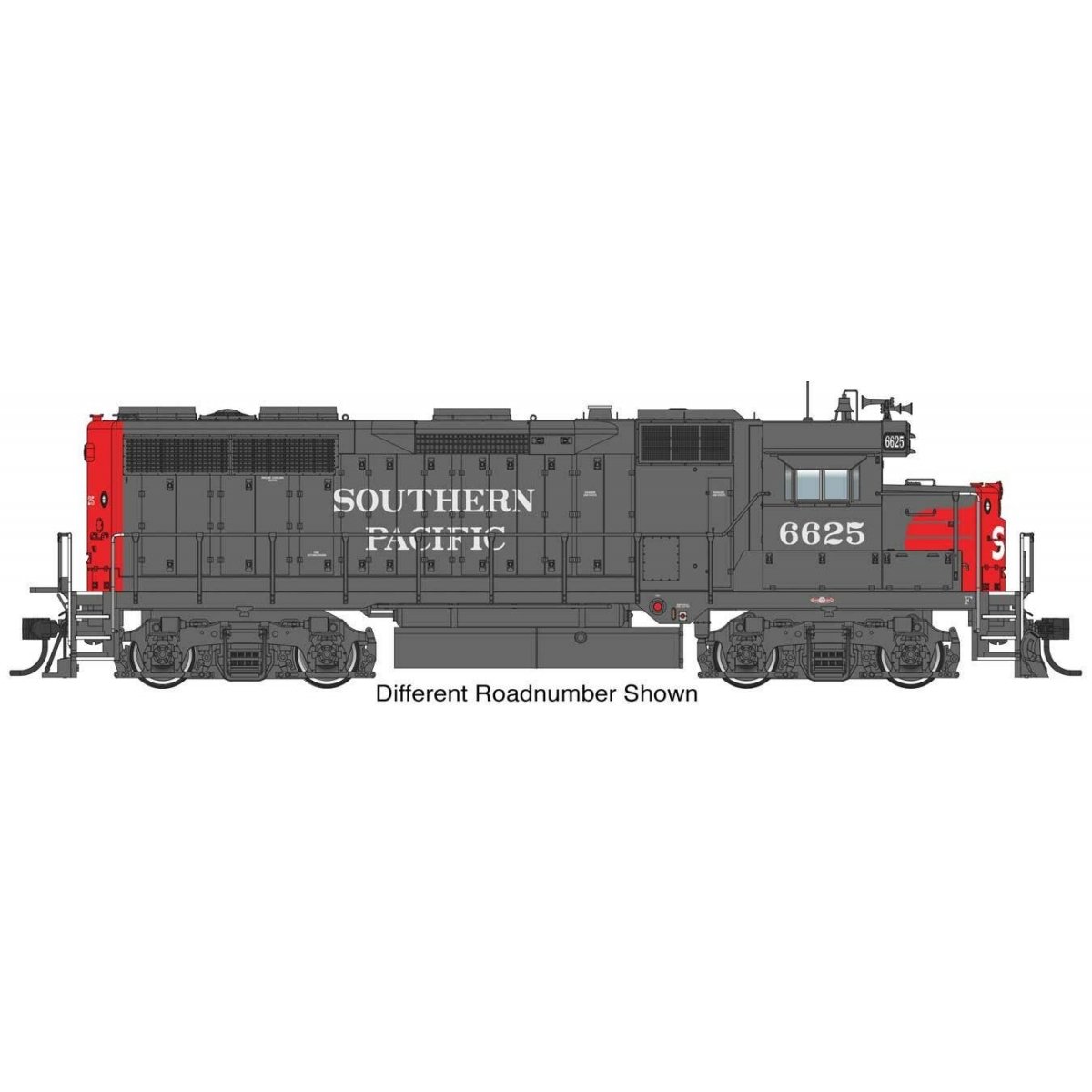 EMD GP35 - Standard DC -- Southern Pacific(TM) 6647, HO WalthersProto 49188