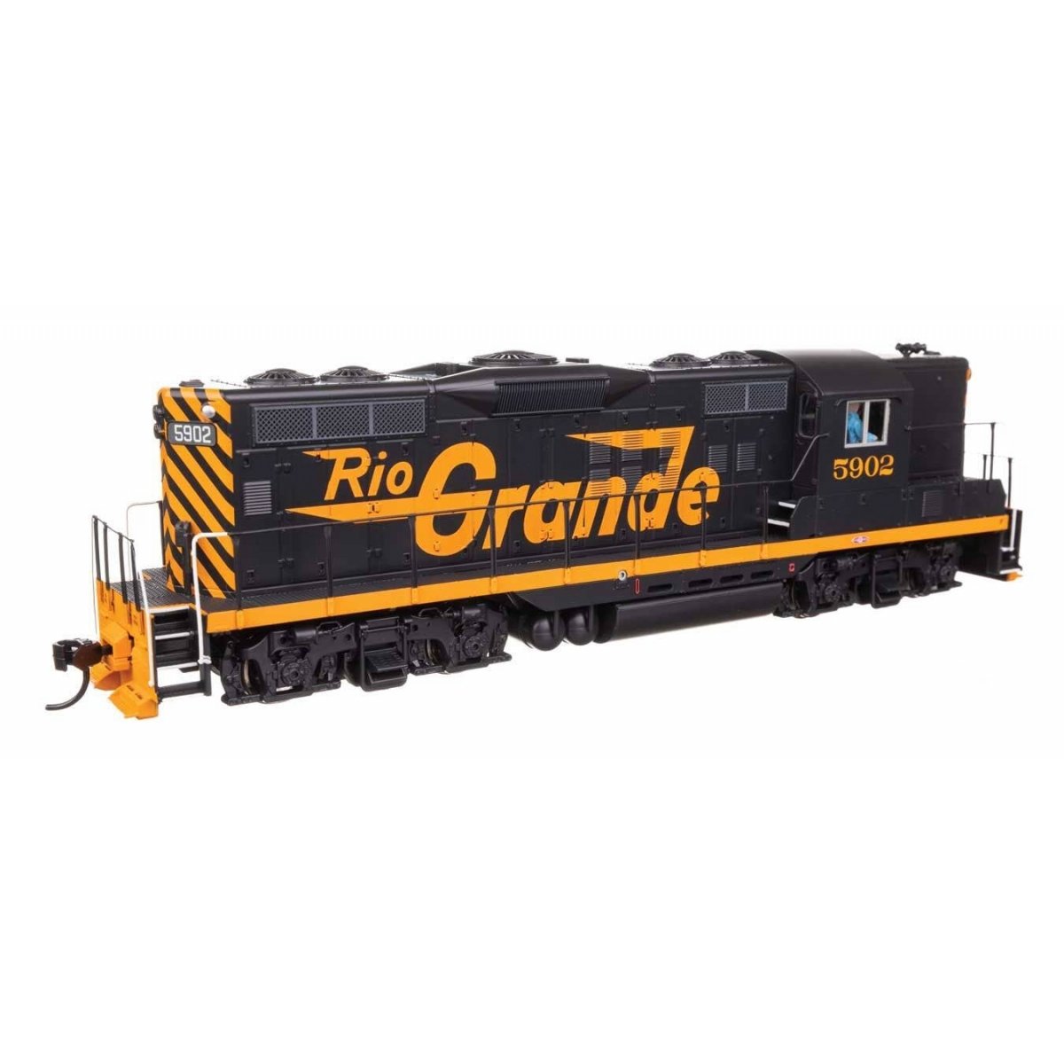 EMD GP9 Phase II with High Hood - Standard DC -- Denver & Rio Grande Western(TM) 5902, HO WalthersMainline 10495