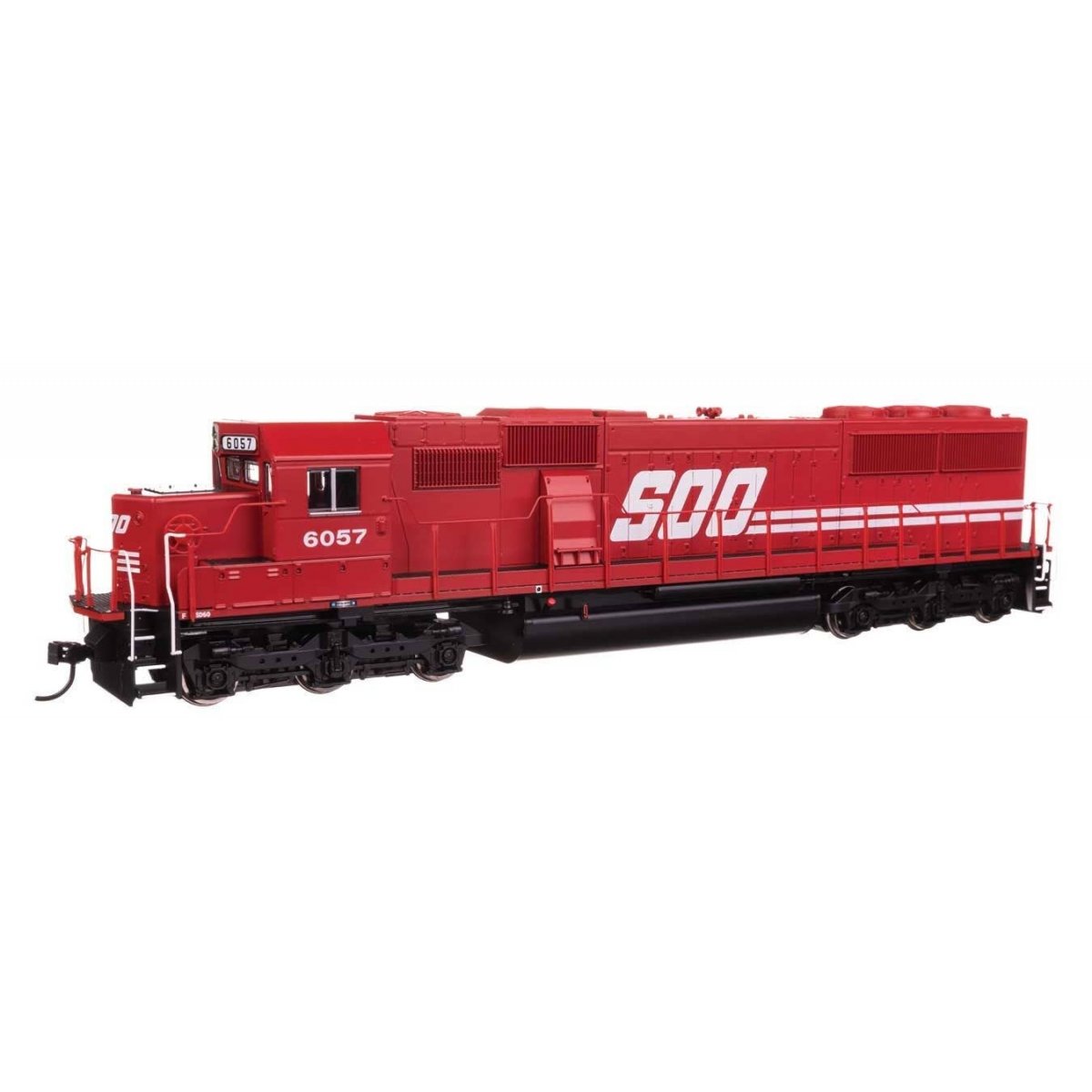 EMD SD60 Spartan Cab with ESU(R) Sound and DCC -- Soo Line 6057, HO WalthersMainline 19773
