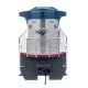 GE Dash 8-32BWH - ESU(R) Sound & DCC -- Amtrak(R) 501 (Phase V, Modern Logo Amtrak Blue, Platinum Mist), HO WalthersMainline 195