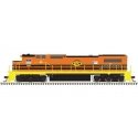 GE DASH 8-40C w/Front & Rear Ditch Lights - ESU LokSound & DCC - Master(R) Gol -- Providence & Worcester 4051 (orange, yellow), 