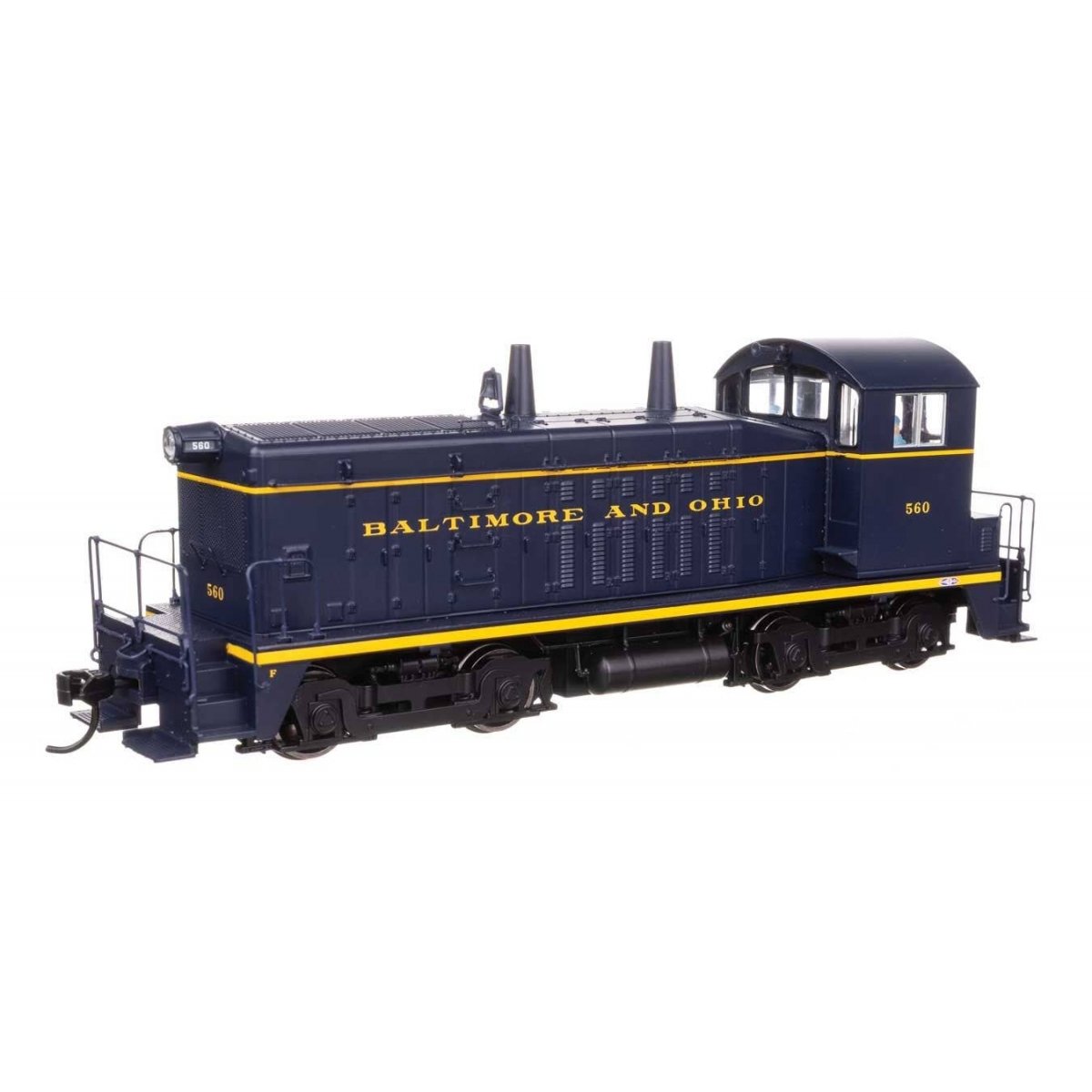 EMD NW2 Phase V - Standard DC -- Baltimore & Ohio 560, HO WalthersMainline 10623