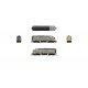 EMD F3A - Sound and DCC - Paragon4(TM) -- Clinchfield 800 (Restored Museum Scheme, gray, yellow), N Broadway Limited Imports 920
