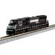 EMD SD70M w/Standard Flat Radiators - Standard DC -- Norfolk Southern 2586 (black, white), N Kato USA Inc 1767614