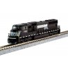 EMD SD70M w/Standard Flat Radiators - Standard DC -- Norfolk Southern 2586 (black, white), N Kato USA Inc 1767614