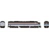 Rebuilt EMD E8A with Head-End Power HEP - LokSound & DCC -- Amtrak 496 (Phase II silver, red, blue, white, black), HO, Rapido Tr