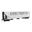 50′ Pullman-Standard PS2-CD 4427 3-Bay Covered Hopper - Ready to Run -- Continental Grain Co TLDX 2619, HO, WalthersMainline 4