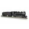 Baldwin 2-6-2 Prairie with Smoke - Standard DC -- Northern Pacific 2463 (black, graphite), HO Bachmann Industries 51532