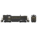 Alco RS3 Hammerhead High Hood - Standard DC -- Western Maryland 192 (black, yellow, Speed Lettering), HO, Bowser Manufacturing C