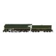 Class I-5 4-6-4 - Sound and DCC - Paragon4(TM) Brass Hybrid -- New Haven 1400 (Fantasy Scheme green, yellow), HO Broadway Limite