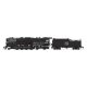 Class T1a 2-8-4 Berkshire with 4-Axle Tender - Sound, DCC & Smoke - Paragon4 -- Boston & Maine 4007 (black, graphite), HO Broadw