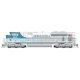 EMD SD70ACe - Standard DC - Stealth Series -- Union Pacific 4141 (George Bush Commemorative, white, blue), HO Broadway Limited I