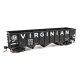 70-Ton AAR 3-Bay Open Hopper - Ready to Run -- Virginian 4675, HO WalthersMainline 56730