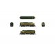 EMD F3A - Standard DC - Stealth -- Seaboard Air Line 4023 (green, yellow, red), N Broadway Limited Imports 9230