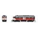 EMD F7A - Standard DC - Stealth -- Connecticut Department of Transportation 6690 (NH McGinnis, black, red, whi, N Broadway Limit