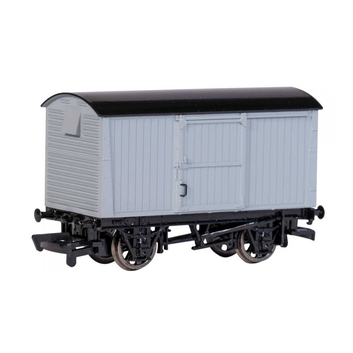 12-Ton Wood Boxcar (Van) - Ready to Run - Thomas & Friends(TM) -- Gray, HO Bachmann Industries 77412