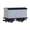 12-Ton Wood Boxcar (Van) - Ready to Run - Thomas & Friends(TM) -- Gray, HO, Bachmann Industries 77412