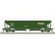 70-Ton Hart Ballast Car - Ready to Run - Master(R) -- British Columbia Railway 2504 (green, white), N Atlas Model Railroad Co. 5