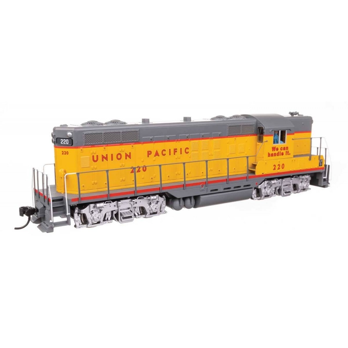 EMD GP9 Phase II with High Hood - Standard DC -- Union Pacific(R) 220, HO WalthersMainline 10506