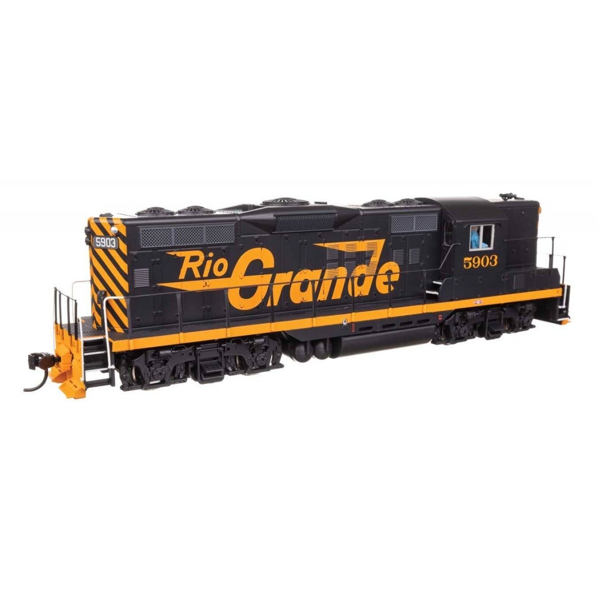 EMD GP9 Phase II with High Hood - ESU(R) Sound and DCC -- Denver & Rio Grande Western 5903, HO WalthersMainline 20495