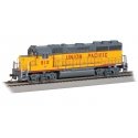 EMD GP40 - DCC -- Union Pacific 912 (Armour Yellow, gray, red, Little Rock Block Lettering), HO, Bachmann Industries 60318
