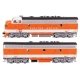 EMD F7 A-B Set - ESU Sound and DCC -- EMD 1950A/1950C, HO WalthersMainline 21404
