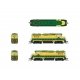 EMD GP30 - Sound and DCC - Paragon4(TM) -- Reading 5513 (yellow, green), HO Broadway Limited Imports 9139