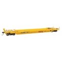 Gunderson Rebuilt All-Purpose 40′ Well Car - Ready-To-Run -- DTTX (New Logo w/Railbox Logo) 458381, HO, WalthersProto 109148