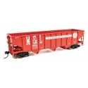 70-Ton AAR 3-Bay Open Hopper - Ready to Run -- Minneapolis & St. Louis 66656, HO, WalthersMainline 56714