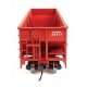 70-Ton AAR 3-Bay Open Hopper - Ready to Run -- Minneapolis & St. Louis 66656, HO WalthersMainline 56714